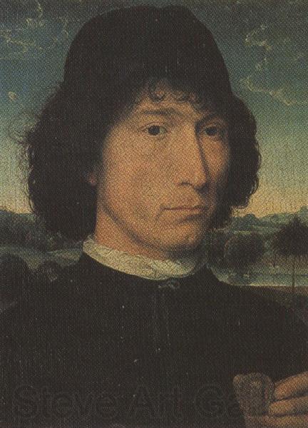 Sandro Botticelli Hans Memling,Man with a Medal (mk36) Norge oil painting art